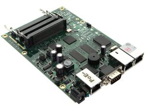 Router Board RB433/ CPU 300MHz/ 64MB RAM/ 3x LAN/ 3x mPCI/ Router OS L4 - 2060695164