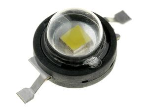 Dioda LED mocy biaa 1W 120st 90lm 350mA 3,2V 6500