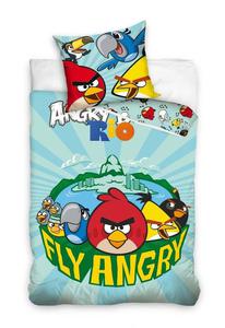 Pociel Angry Birds 160x200 Fly Angry Carbotex - 2853182090