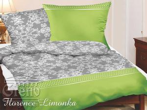 Pociel satynowa 160x200 Gold Line Florence Limonka Greno - 2853181275