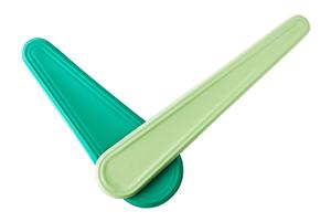 Zegar Leff wyzer light green - 2853181785