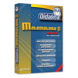 DIDAKTA Matematyka 2 (Algebra) - multilicencja - licencja elektroniczna - 2832461305