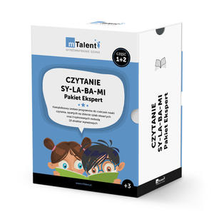 mTalent Czytanie SY-LA-BA-MI (I + II) - pakiet Ekspert - 2861345206