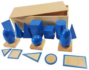 Montessori Bryy geometryczne z pudekiem - 2867323697