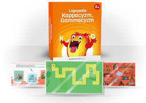 Eduterapeutica Lux Logopedia - Kappacyzm, gammacyzm + KARTY PRACY - 2873076301