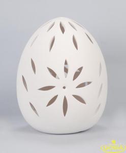Jajko due - figurka ceramiczna ogrodowa - 2847431722