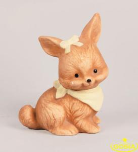Zajczek z chusteczk - figurka ceramiczna - 2847633190