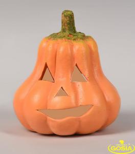 Dynia malutka z nosem - figurka ceramiczna halloween - 2853428120