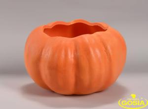 Dynia maa donica - figurka ceramiczna halloween - 2862438317