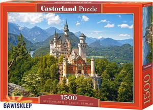 Puzzle 1500 el. Neuschwanstein Castle Castorland - 2853233582