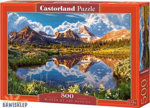 Puzzle 500 el. Mirror of the Rockies Castorland - 2853233612