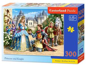Puzzle 300 PREMIUM Princess and Knight Castorland - 2853233652