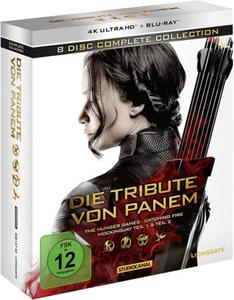 The Hunger Games Complete Blu-Ray 4 Movie Set [ANG/DE] (uyw.) - 2862416623