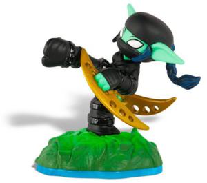 Skylanders Giants - Character Pack: Stealth Ninja Elf (uyw.) - 2862404076