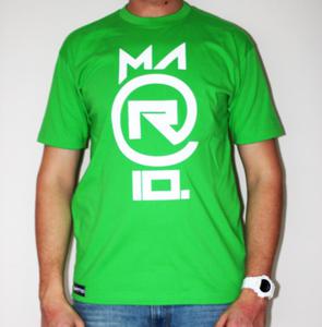 T-Shirt Gamertondo - 'Mario' (zielony) - XL - 2862407580