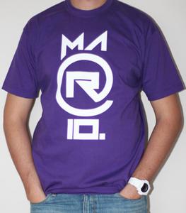 T-Shirt Gamertondo - 'Mario' (fioletowy) - XL - 2862407587