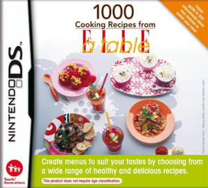 1000 cooking recipes from elle a table (uyw.) - 2862409457