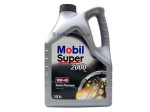 Mobil Super 2000 X1 10W40 5L niemiecki - 2855987209