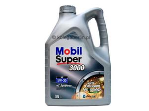 Mobil Super 3000 XE 5W30 5L niemiecki - 2855987211