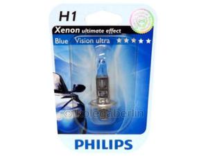 Philips H1 BlueVision Ultra Xenon effekt - 2855987301
