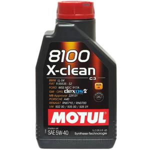 Motul 8100 X-Clean C3 5W40 1L - 2855987733