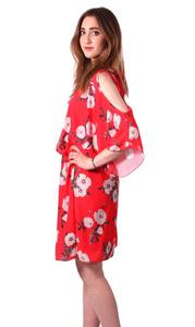 Sukienka w kwiaty KIMONO - 2860117946