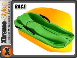 Sanki dla dziecka M-Wear Race z hamulcem zielone - 2825228800
