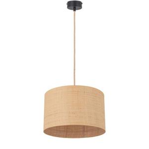 Lampa wiszca w stylu skandynawskim JULITA EKO 14W/rattan/CZ-Bz/G - 2877894546