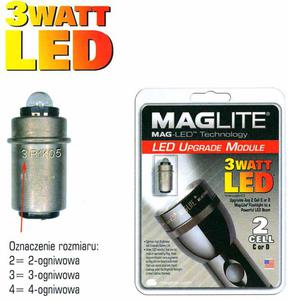 arwka MAGLITE LED na 2 na baterie D C LR20 - 2868903213