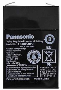 Akumulator PANASONIC 6V/4,5Ah LC-R064R5 - 2840788237