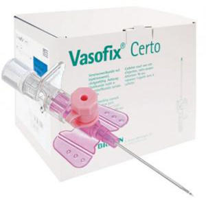 VASOFIX CERTO 0,9*25MM 22G - KANIULA DOYLNA NIEBIESKA - 2823475546