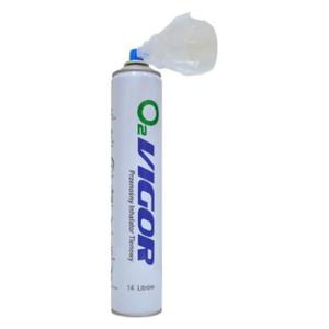 O2 VIGOR 99% 14L - PRZENONY INHALTOR TLENOWY DO 140 WDECHW - 2866479164