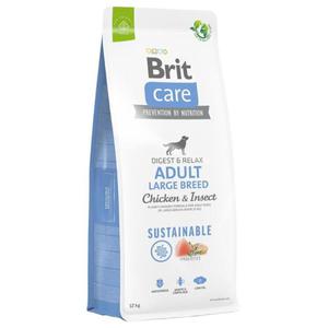 Brit Care Sustainable Adult Large Breed Chicken & Insect, sucha karma dla wraliwych psw ras duych, 12 kg - 2876692848