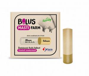 JFarm Masti Farm Bolus, dla krw na komrki somatyczne, czosnek, z allicyn, 4 sztuki - 2876875163