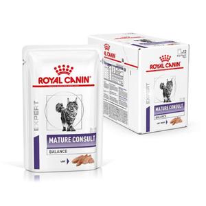 Royal Canin VHN Cat Mature Consult Balance, pasztet dla kotw z nadwag, saszetki, 12 x 85 g - 2877667803