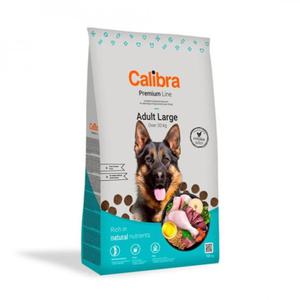 Calibra Dog Premium Line Adult Large, sucha karma dla dorosych psw duych ras, 12 kg - 2870980307