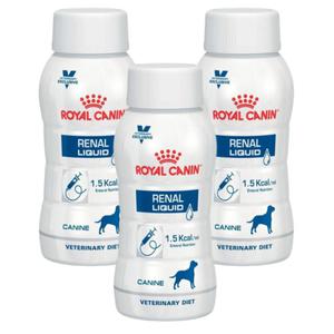 Royal Canin Dog Renal Liquid, pynna dieta nerkowa dla psa, 3 x 200 ml - 2870980551