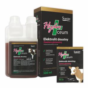 ScanVet HydroCeum, elektrolity w pynie dla cielt, 500 ml - 2870980705