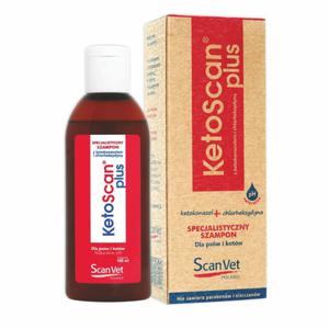 ScanVet KetoScan Plus, leczniczy szampon dla kotw i psw, 100 ml - 2870980708