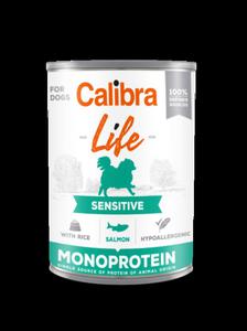 Calibra Dog Life Sensitive Salmon, mokra karma dla wraliwych psw, 400 g - 2870980848