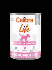 Calibra Dog Life Puppy & Junior Chicken, mokra karma w puszce dla szczenit, 400 g - 2870980891