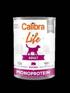 Calibra Dog Life Adult Wild Boar with Cranberries, mokra karma dla dorosych psw, 400 g - 2870980893