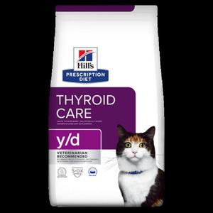 Hill's PD y/d Thyroid Care, sucha karma dla kotw z chorobami tarczycy, 3 kg - 2870980939