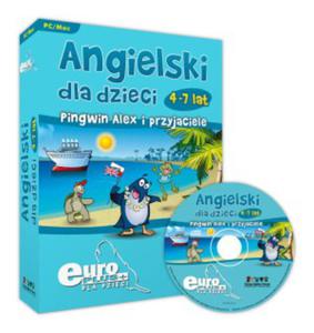 EuroPlus+ Angielski dla dzieci Pingwin Alex i przyjaciele (4-7 lat) - 1730956954