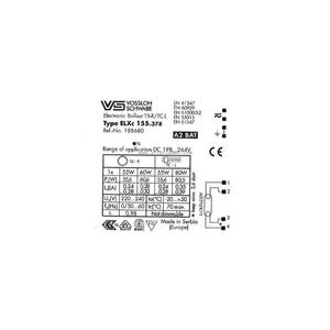 1x 55W-60W-80W 2G11/T5C VS ELXc 155.378 220-240V  - 2870969385