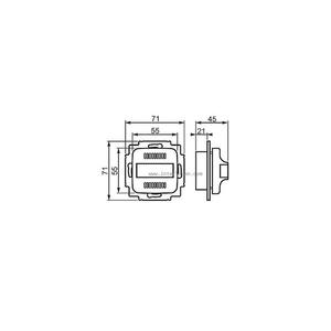 FIM 1200 ABB lampka czerwona + buczek IP20  - 2870975184