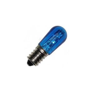 E14 - niebieska 12V /14V LED 0.25W Fi.16x45 DC/AC  - 2870971967