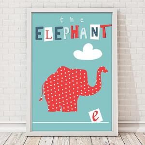 Plakat The elephant - 2853826257