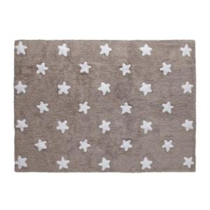 Dywan baweniany Linen Stars White - 2853826387