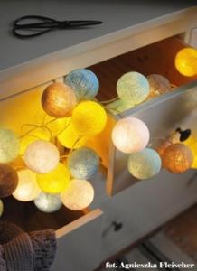 Cotton Ball Lights by pretty pleasure Sunny Turquoise - 2853826667